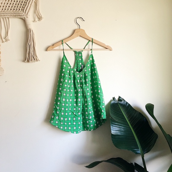 Amanda Uprichard Tops - Amanda Uprichard 100% Silk Tank sz S ✨